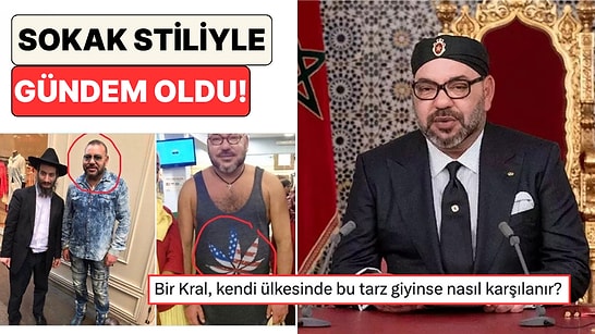 Fas Kralı VI. Muhammed'in Sıra Dışı Giyim Tarzı Sosyal Medyada Gündem Oldu