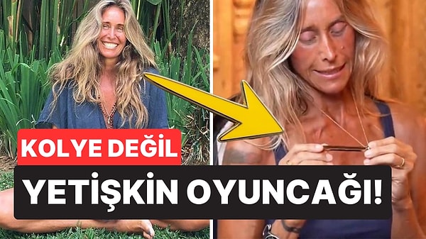 Bennu Gerede'nin Kolyesi Meğer Yetişkin Oyuncağıymış!