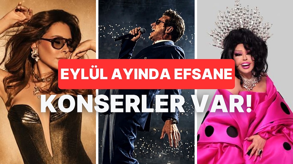 Eylül Boyunca Ataköy Marina Açık Hava Sahnesi’nde Gerçekleşecek 9 Efsane Konser