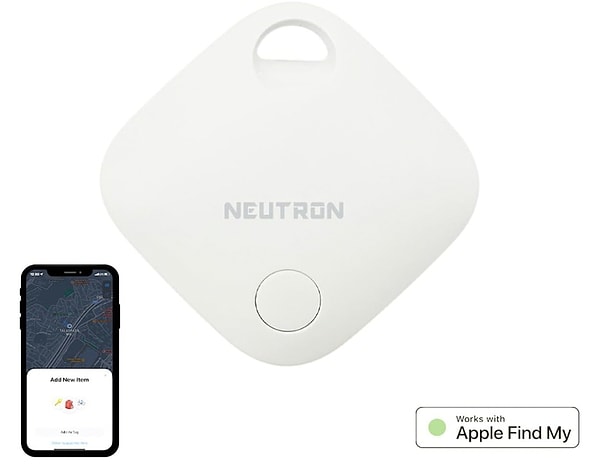 Neutron SmartTag Apple lisanslı akıllı takip cihazı özel fiyatıyla net 314,10 TL!
