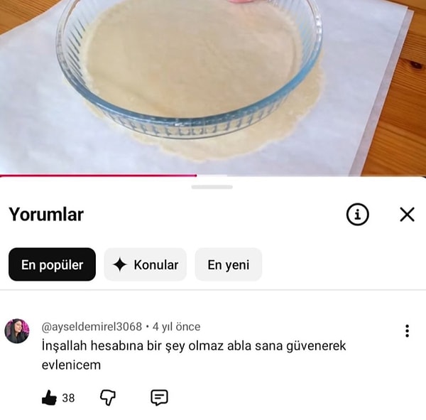 O kadar yani...