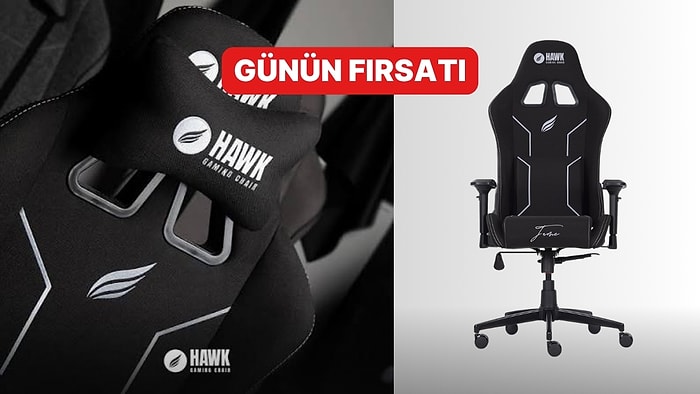 Günün Fırsatı: Hawk Chair Fame Silver Kumaş Oyuncu Koltuğu İndirimde!