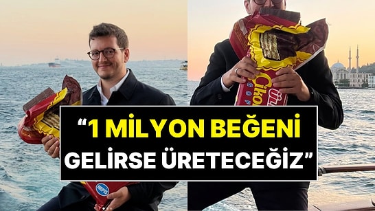 Murat Ülker'in Oğlu Yahya Ülker 1 Milyon Beğeni Alırsa Dev Gofret Üreteceklerini Duyurdu