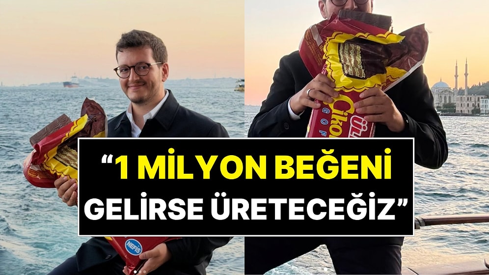 Murat Ülker'in Oğlu Yahya Ülker 1 Milyon Beğeni Alırsa Dev Gofret Üreteceklerini Duyurdu