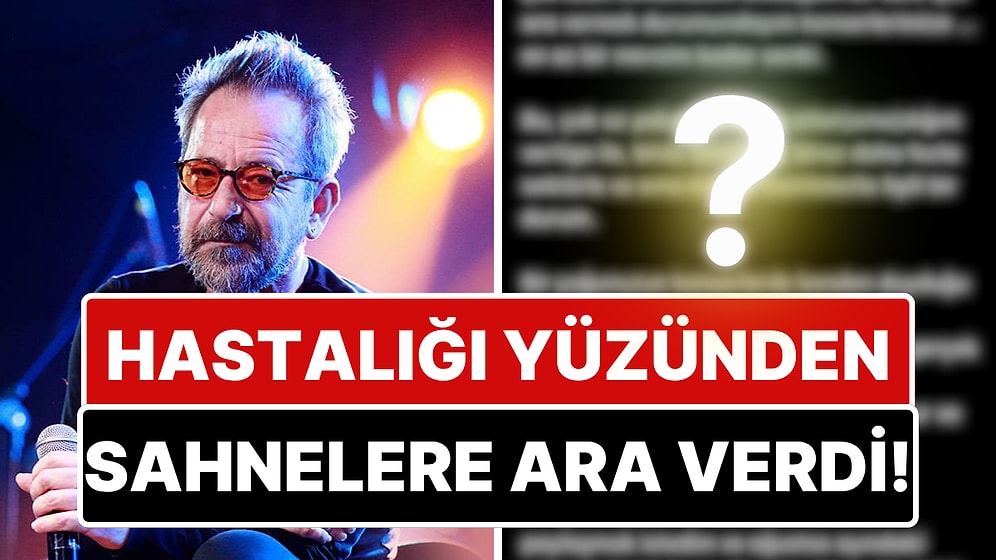 Feridun Düzağaç Sağlık Sorunu Nedeniyle Konserlerine Ara Verdi