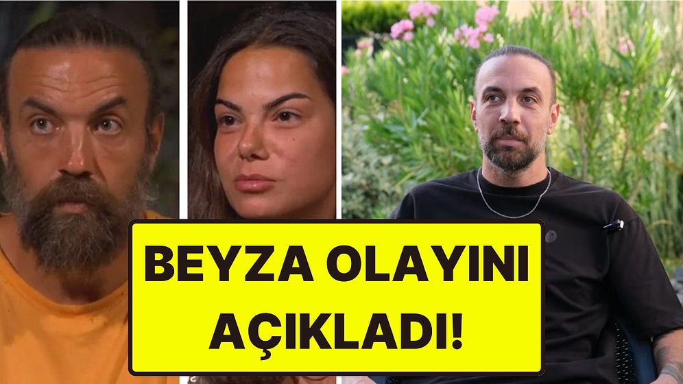 Meğer Olay Bambaşkaymış! Survivor Sercan, Beyza'yla Aşk İddiasının Aslını Açıkladı