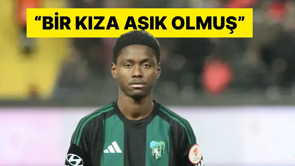 Kocaelispor Futbolcusu Habib Keita Aşık Olduğu İçin Takımdan Ayrıldı