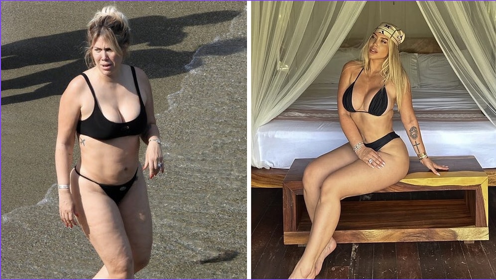 Wanda Nara's Social Media Images Compared With Recent Appearance, Sparking Online Debate
