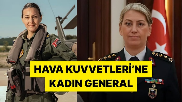 Özlem Karapınar Türk Hava Kuvvetleri’nin İlk Kadın Paşası Oldu