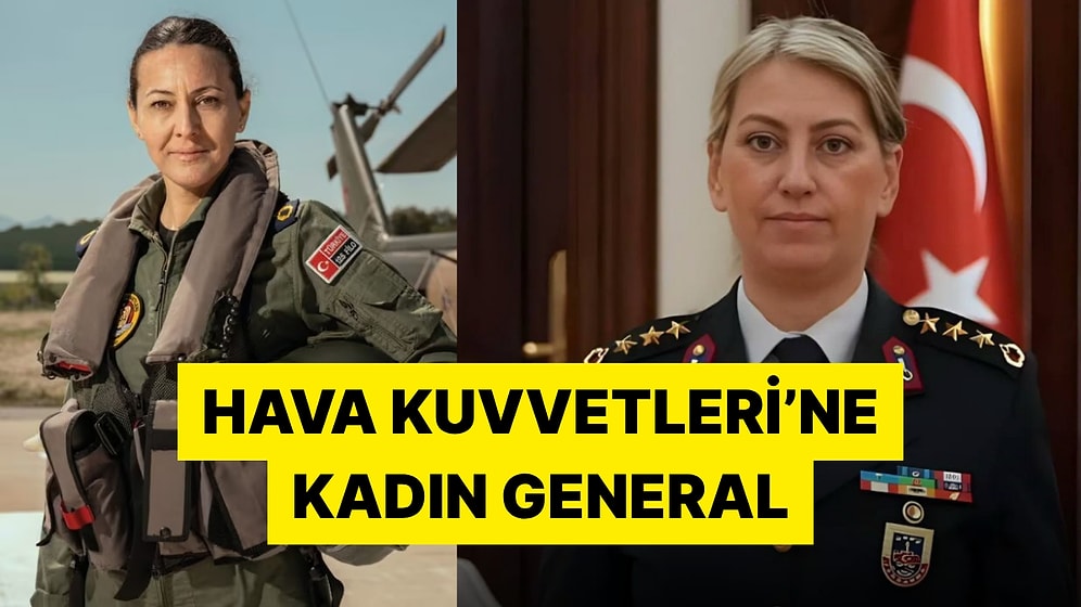 Özlem Karapınar Türk Hava Kuvvetleri’nin İlk Kadın Paşası Oldu