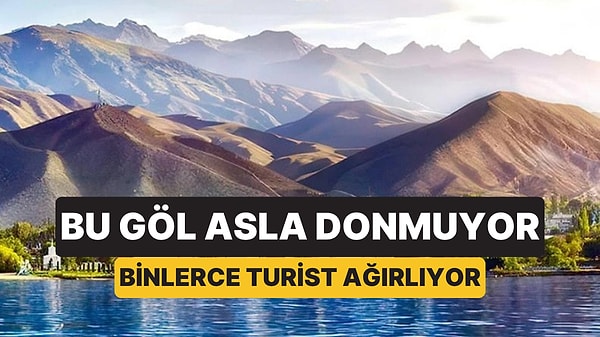 Karla Çevrili Ama Donmuyor!