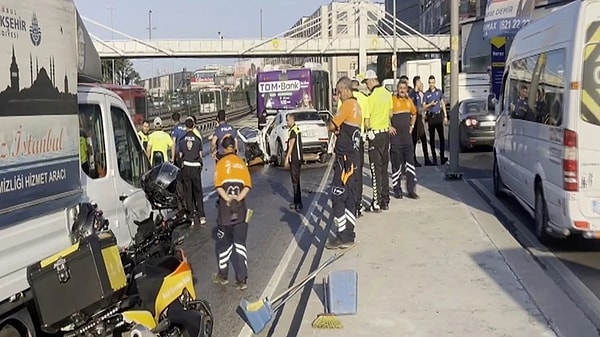 Bölgede trafik yoğunluğu var!