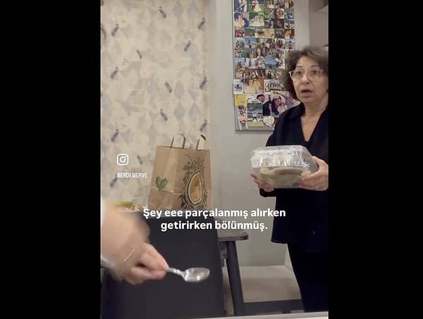 "Ben bunu alanın aklından şüphe ederim, bunu hemen iade et!"