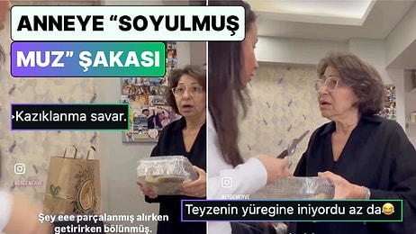 Kızının Marketten Soyulmuş Muz Aldığını Gören Annenin Tepkisine Sonuna Kadar Hak Vereceksiniz