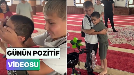 Bisikleti Olmadığı İçin Ağlayan Arkadaşına Bisiklet Hediye Eden Çocuk İnsanlık Dersi Verdi