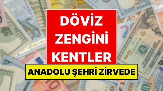 Türkiye'nin Döviz Zengini İlleri Belli Oldu: Anadolu Şehri Zirvede