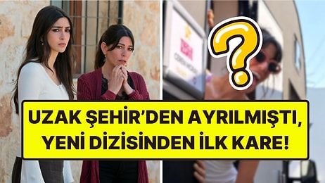 Uzak Şehir'e Veda Etmişti! Ceren Moray'ın Yeni Dizisinden İlk Kare Geldi