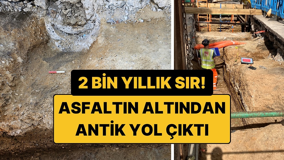 Kepçeler Kazdı, 2 Bin Yıllık Roma Yolu Ortaya Çıktı