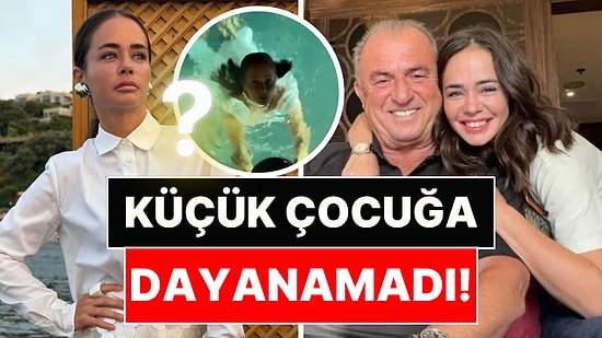 Merve Terim, Küçük Çocuğun Gözyaşlarına Kayıtsız Kalamadı: Elbisesiyle Denize Atladı!