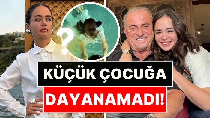 Merve Terim, Küçük Çocuğun Gözyaşlarına Kayıtsız Kalamadı: Elbisesiyle Denize Atladı!