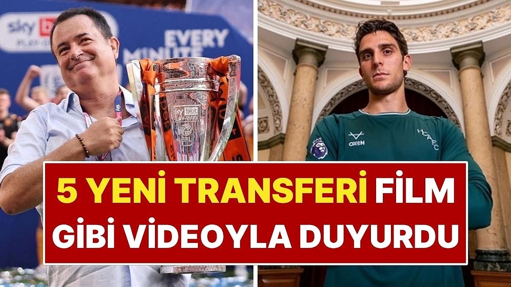 Acun Ilıcalı Hull City’nin 5 Yeni Transferini Film Gibi Videoyla Duyurdu