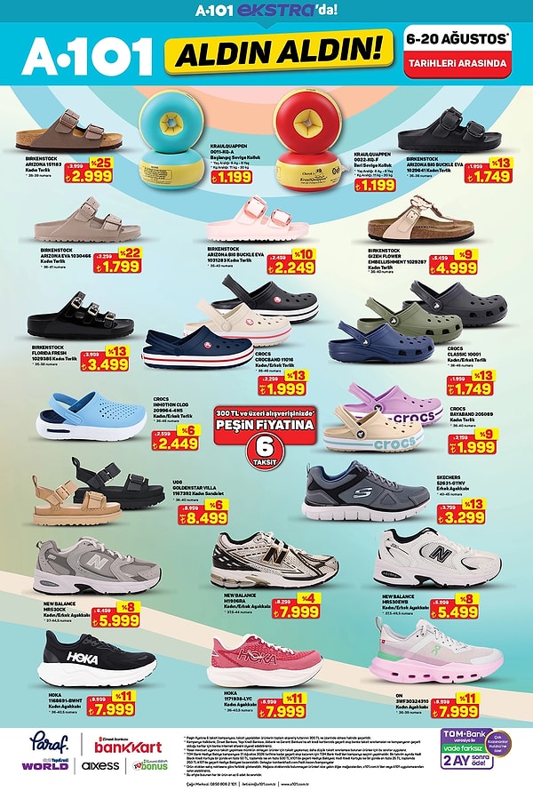 Crocs, Birkenstock Terlikler