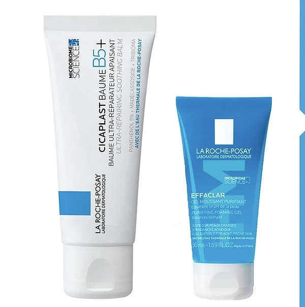 La Roche-Posay yağlı ciltler için onarıcı bakım seti sepette %25 indirimle 799,91 TL yerine net 599,93 TL!