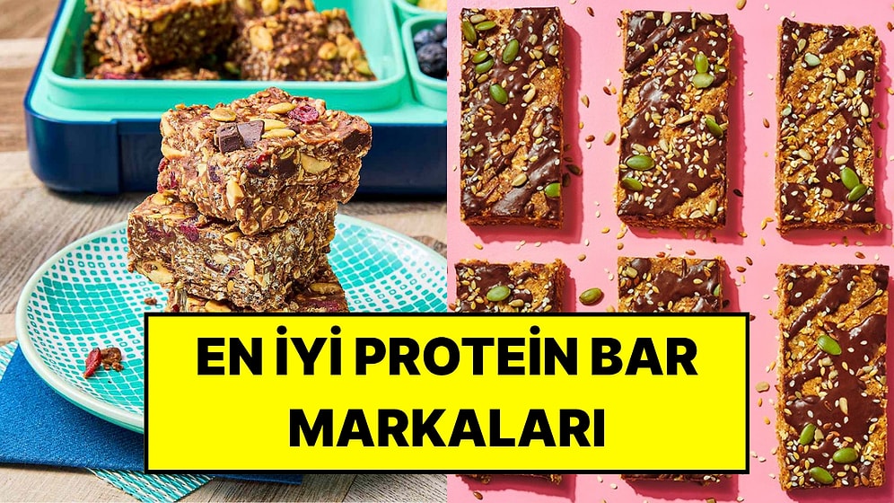En İyi Protein Bar Markaları ve Ürünleri