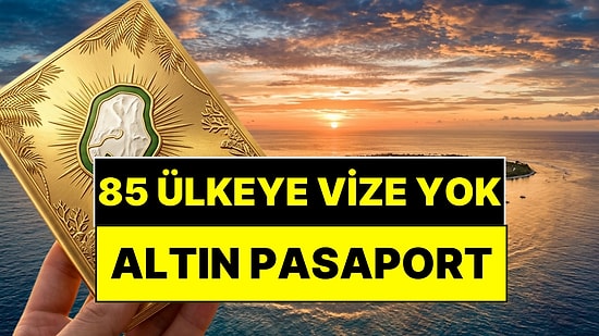 85 Ülkeye Vizesiz Seyahat: 90 Bin Dolar Veren 'Altın Pasaport' Alıyor