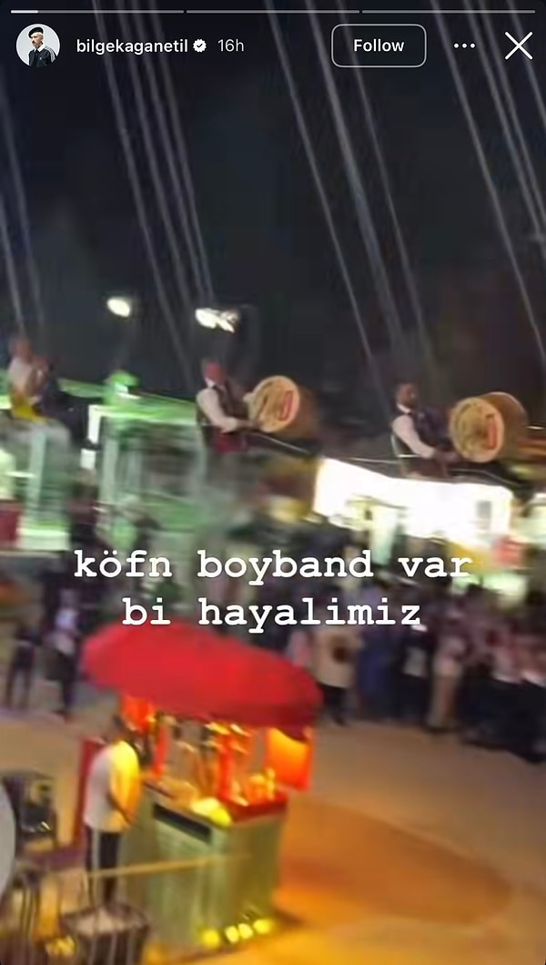 Bilge Kağan Etil'in sosyal medya hesabından yaptığı paylaşımlar dikkat çekerken gönderinin altına birçok kullanıcıdan yorum geldi.