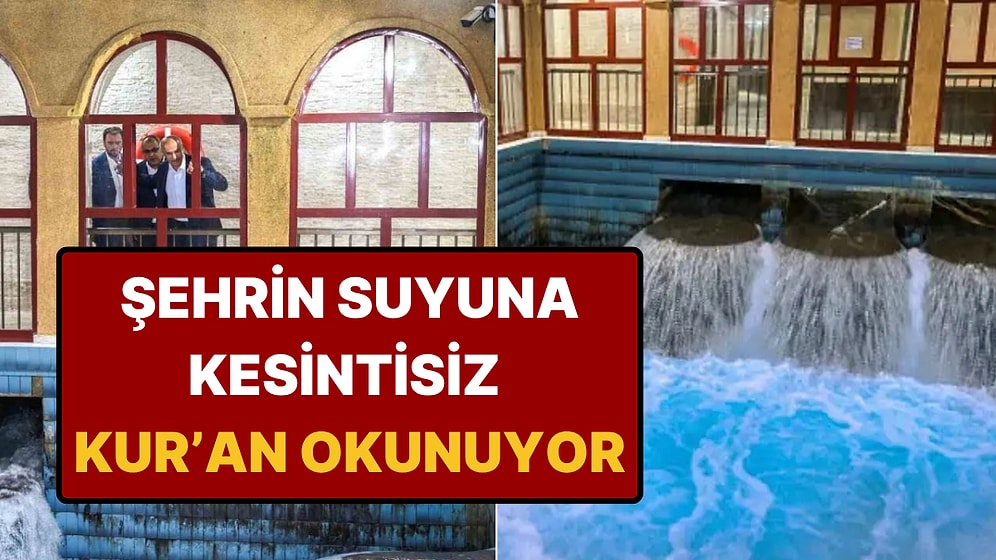 İçme Suyuna Kur'an-ı Kerim Dinletiliyor: 31 Yıllık Alışkanlık, O İlimizde 24 Saat Devam Ediyor