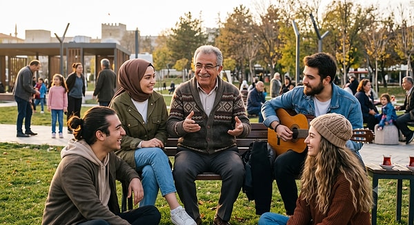Kendilerinden daha genç insanlarla vakit geçirirler.