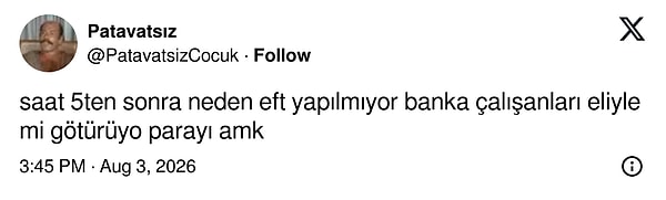 Bir soru...