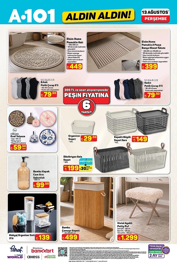 Elsim Home Pamuklu Halı 449 TL