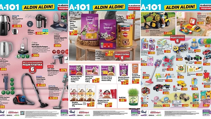 A101'e Dijital Çay Makinesi Geliyor! 13 Ağustos 2026 A101 Aldın Aldın Kataloğu