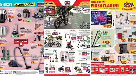 İndirim Günleri Başlıyor! 8 - 14 Ağustos Haftasında A101 ve BİM Aktüel Ürünler Listesinde Ne Var?