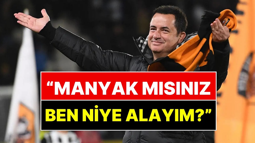 Acun Ilıcalı'dan Transfer Önerilerine Net Yanıt: "Manyak Mısınız Siz Ya?"