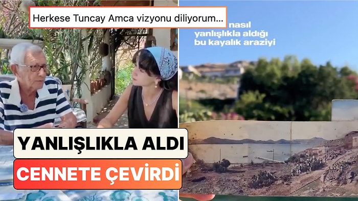 Bir İçerik Üreticisi Babasının Yanlışlıkla Aldığı Taşlık Araziden Yıllar İçinde Orman Yaratmasını Anlattı