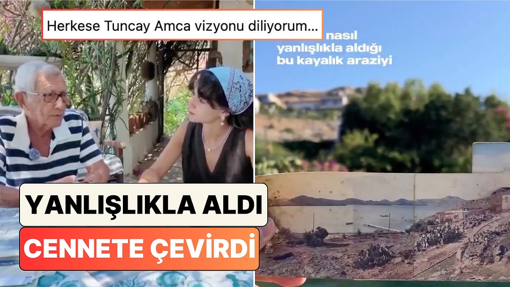 Bir İçerik Üreticisi Babasının Yanlışlıkla Aldığı Taşlık Araziden Yıllar İçinde Orman Yaratmasını Anlattı