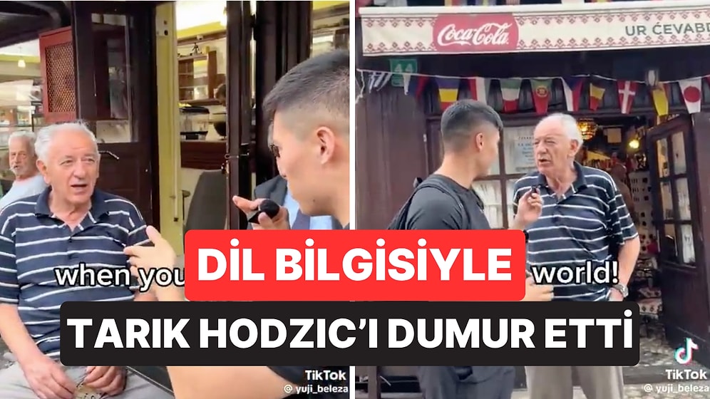 Onlarca Dil Bilen Japon İnternet Fenomeni Eski Futbolcu Tarık Hodzic'le Karşılaştı