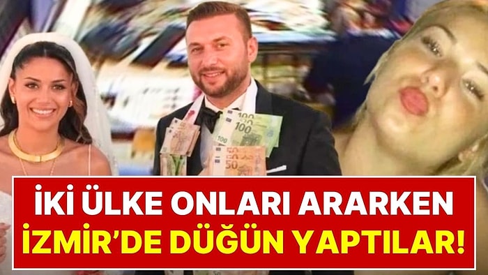8 Milyonluk Euro'luk Soygunun Firari Şüphelisi Olan Türk Çift, İzmir'de Evlendi: Almanlar 'Utanmaz Çift' Dedi!