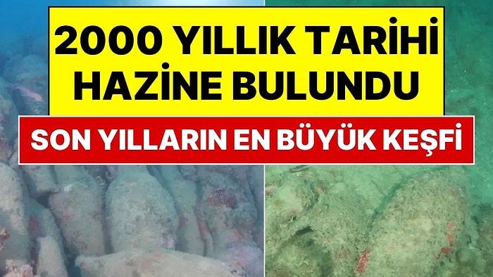 Balıkçılar Tesadüfen Tarihi Hazine Buldu: Son Yılların En Büyük Keşfi 46 Metre Derinden Çıkarıldı