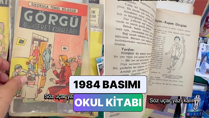 1948 Yılında Okullarda Okutulan İlkokul Görgü Kuralları Kitabı Hayran Bıraktı