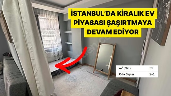 Salona Perde Çekerek Dairesini 2+1'e Dönüştürdüğünü Sanan Ev Sahibi Tepki Çekti