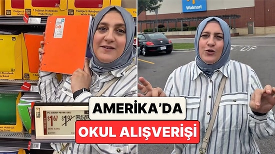 4 Yıl Öncesiyle Karşılaştırdı: Amerika'da Yaşayan Bir Türk Okul Alışverişinin Toplam Maliyetini Paylaştı