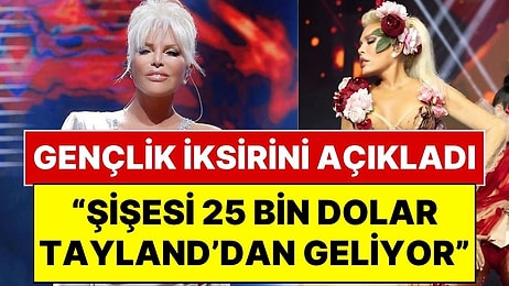 Ajda Pekkan Gençlik Sırrını Açıkladı: "Tayland'dan Şişesi 25 Bin Dolar'a Gençlik İksiri Getirtiyor" İddiası