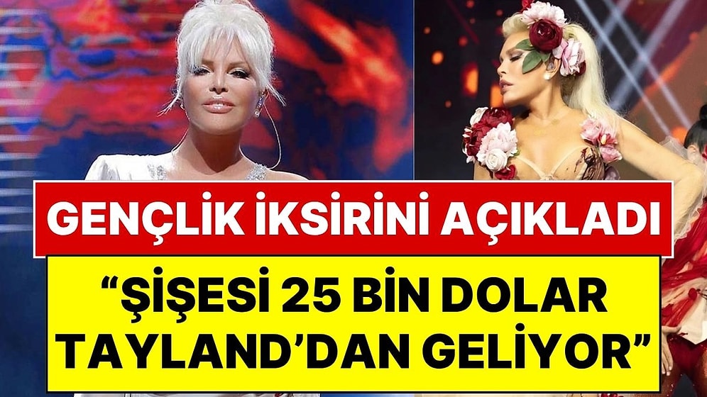 Ajda Pekkan Gençlik Sırrını Açıkladı: "Tayland'dan Şişesi 25 Bin Dolar'a Gençlik İksiri Getirtiyor" İddiası