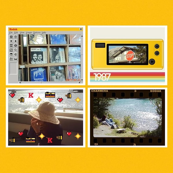 Dahili Kodak Çerçeveleri ve Filtrelerle Düzenlemeye Gerek Kalmayan Kareler