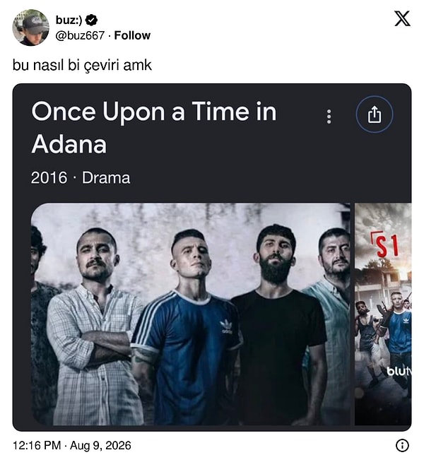 Kulağa tuhaf geliyor.