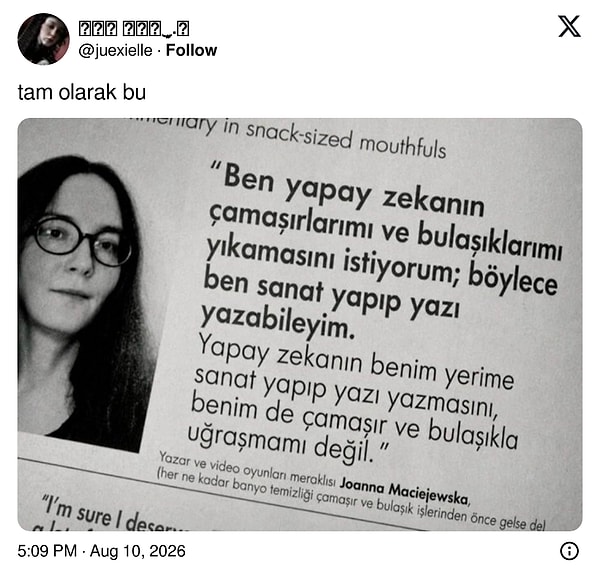 Tam tersi oldu.